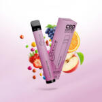 Disposable Vape, 200mg CBD, 600 Puffs, Flavors: Candy Cascade