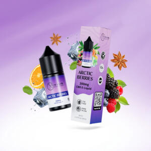 Liquids with CBD 300mg, CBD (10 ml), Flavors: Arctic Berries