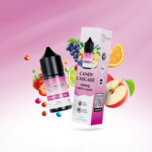 Liquids with CBD 300mg, CBD (10 ml), Flavors: Candy Cascade