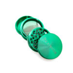 Phoenix Star 4-Piece Metal Grinder, Emerald Green